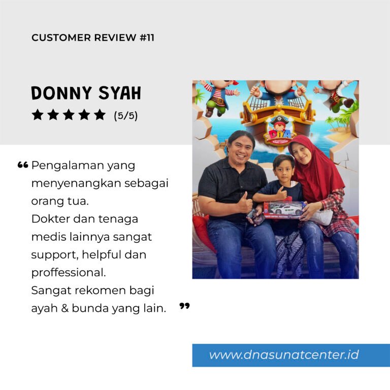 Testimoni Sunat Nyaman DnA SC