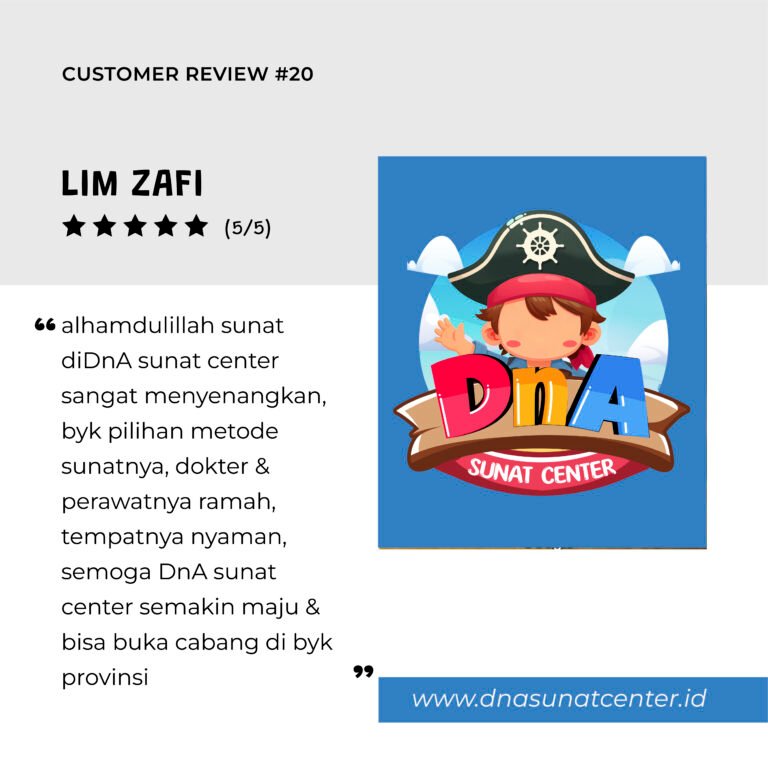 Testimoni Sunat Nyaman DnA SC