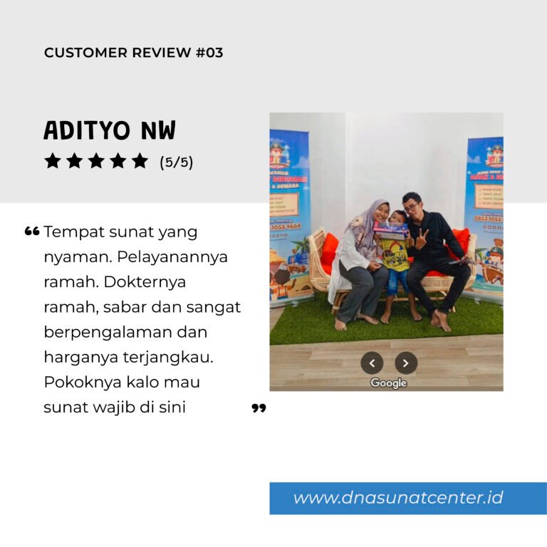 Testimoni Sunat Nyaman DnA SC