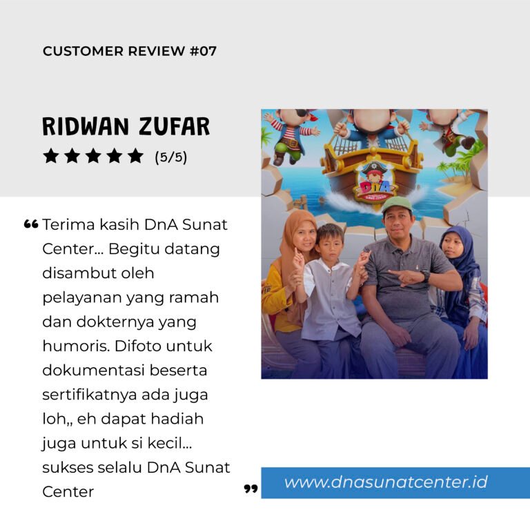 Testimoni Sunat Nyaman DnA SC